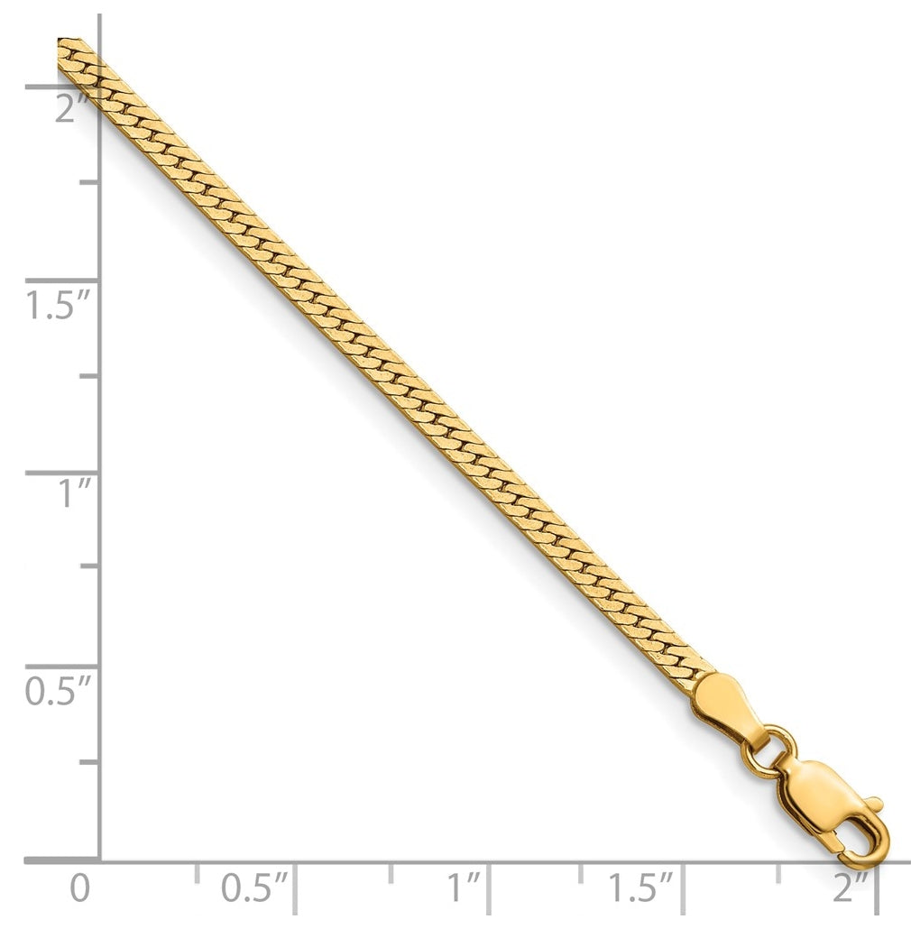 1/20 14K Gold Filled Herringbone w/Lobster Clasp Chain