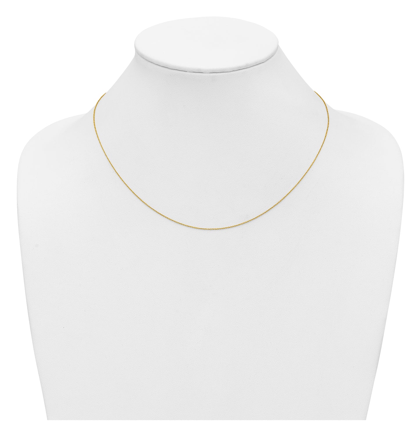 1/20 14K Gold Filled Oval Cable w/Lobster Clasp Chain