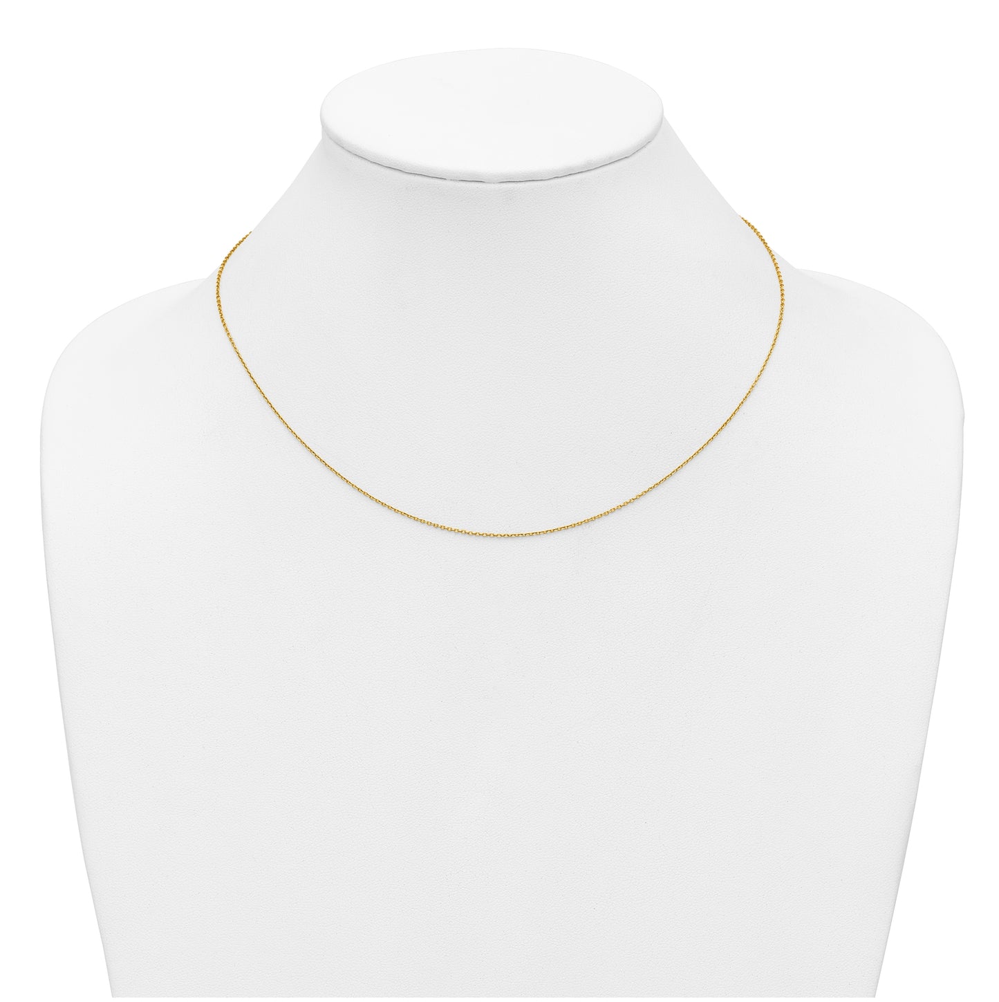 1/20 14K Gold Filled Oval Cable w/Lobster Clasp Chain