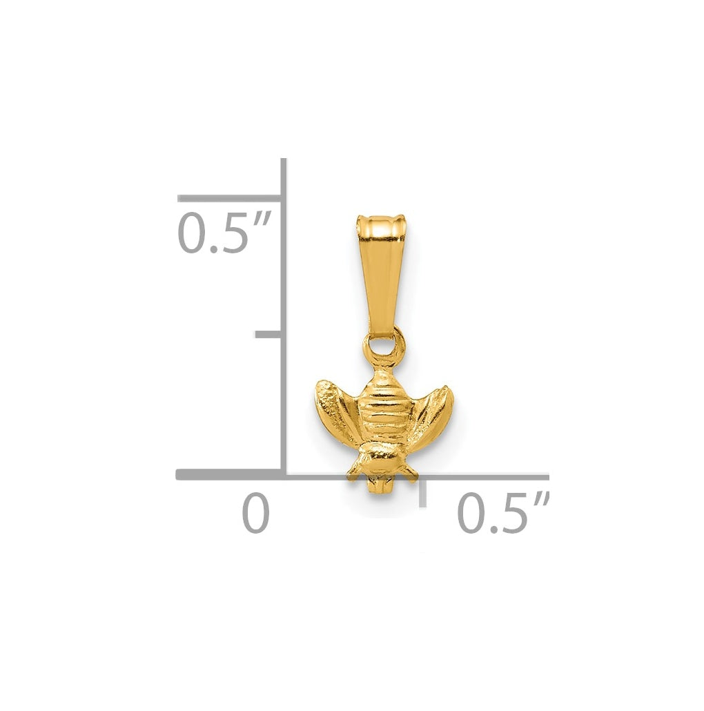 1/20 14K Gold Filled Bee Pendant