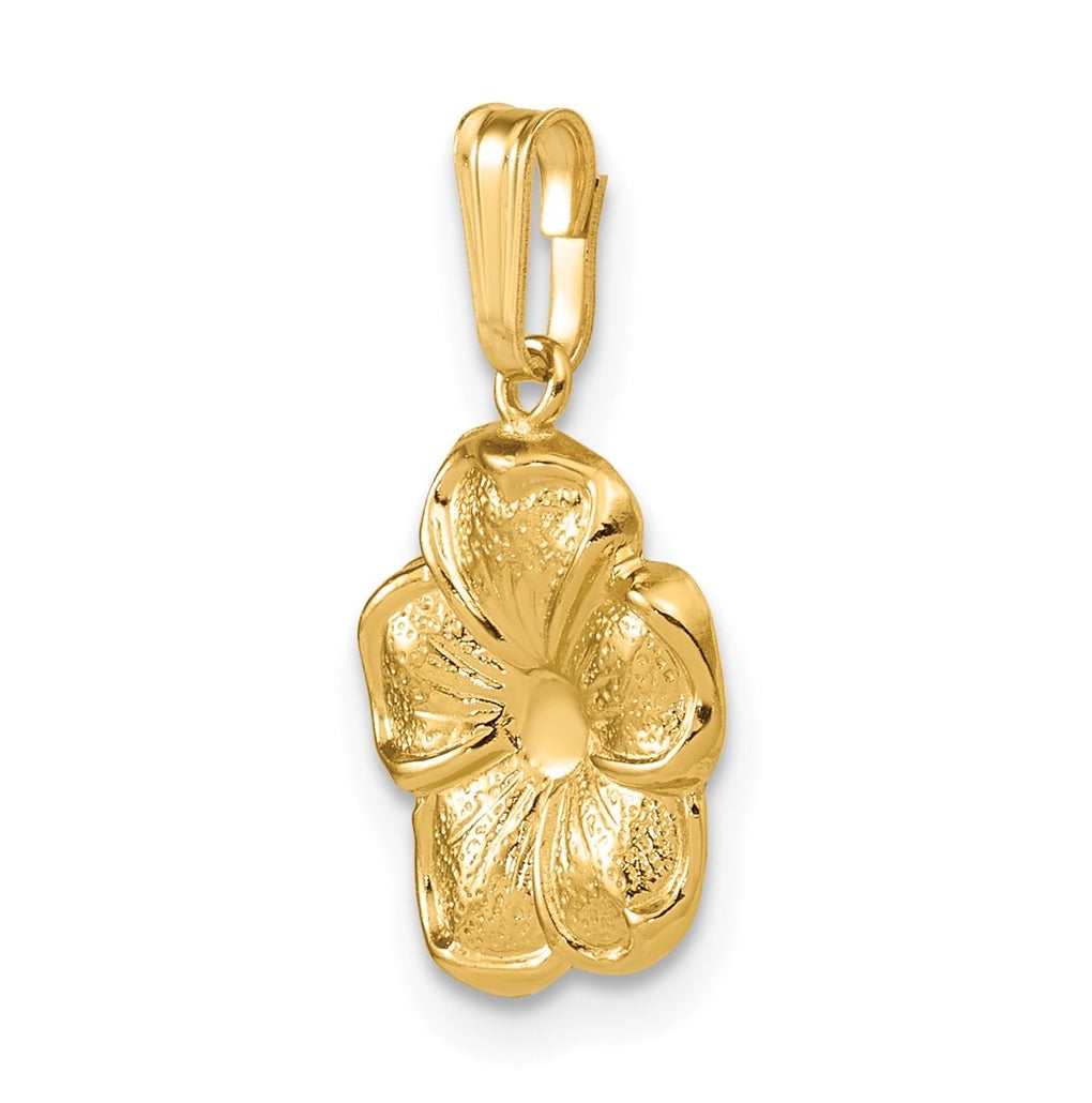 1/20 14K Gold Filled 11 x 12mm Flower Pendant