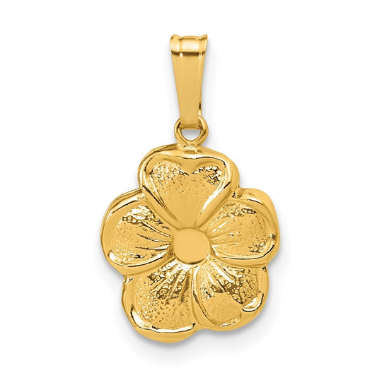 1/20 14K Gold Filled 11 x 12mm Flower Pendant