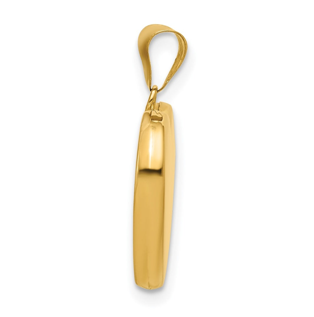 1/20 14K Gold Filled 14mm Heart Pendant