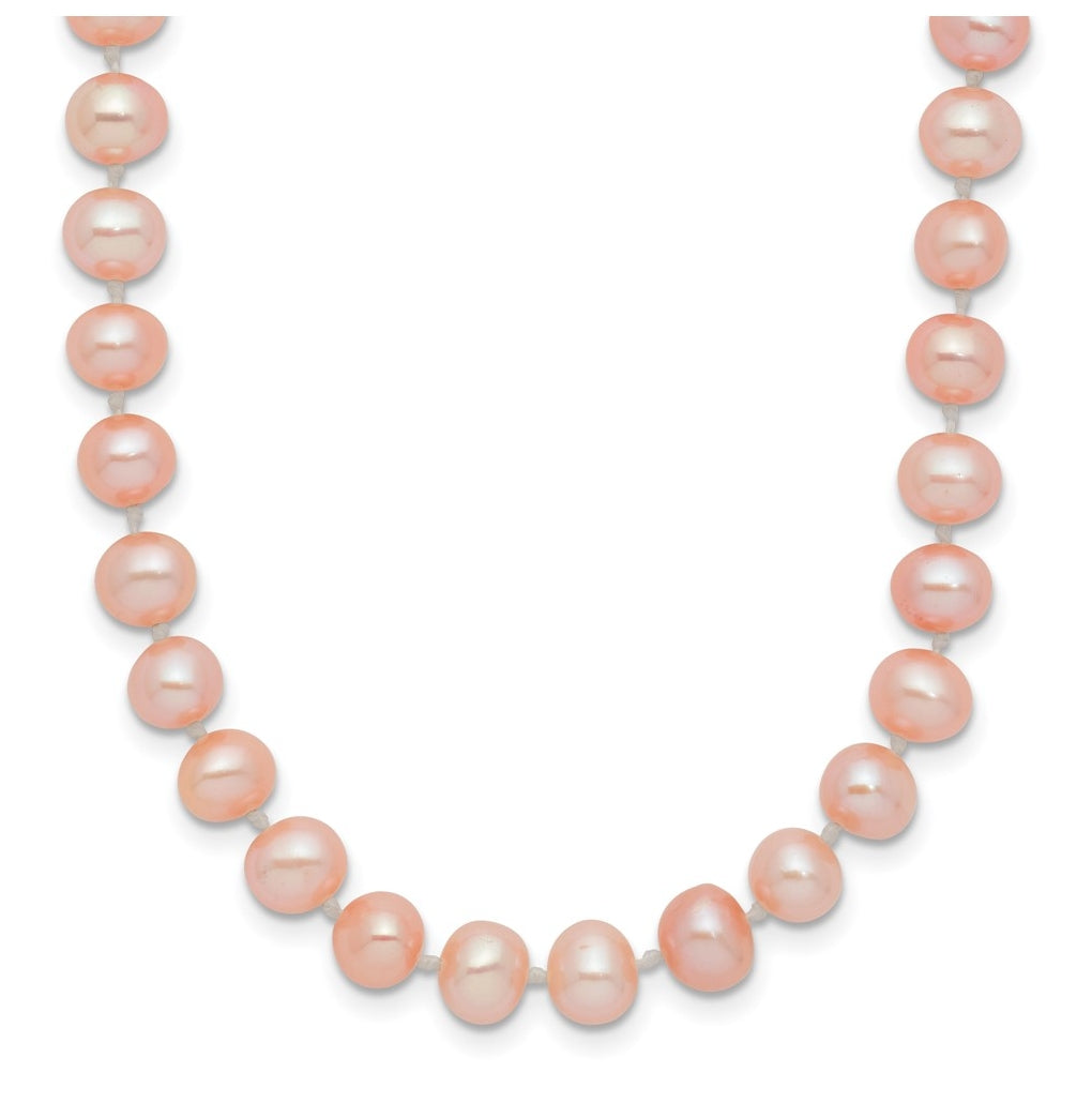 1/20 14K Gold Filled NearRound Freshwater Cultured Pearl Necklace