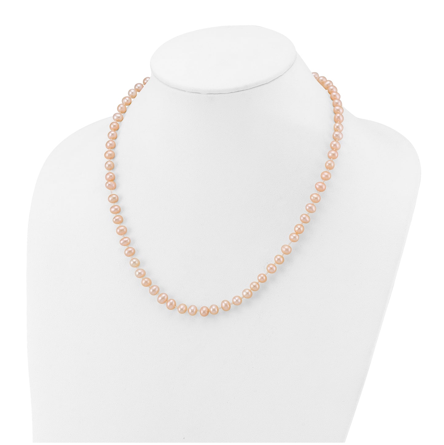 1/20 14K Gold Filled NearRound Freshwater Cultured Pearl Necklace