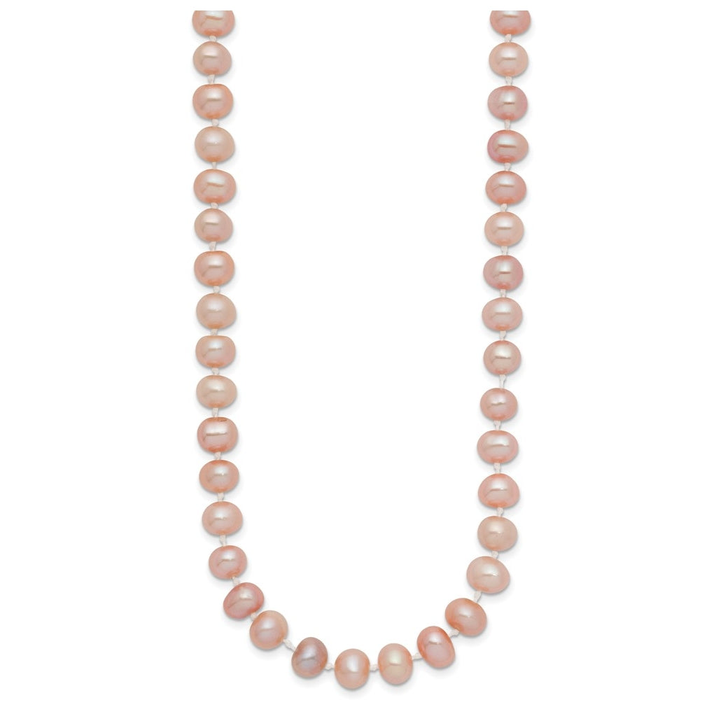 1/20 14K Gold Filled NearRound Freshwater Cultured Pearl Necklace