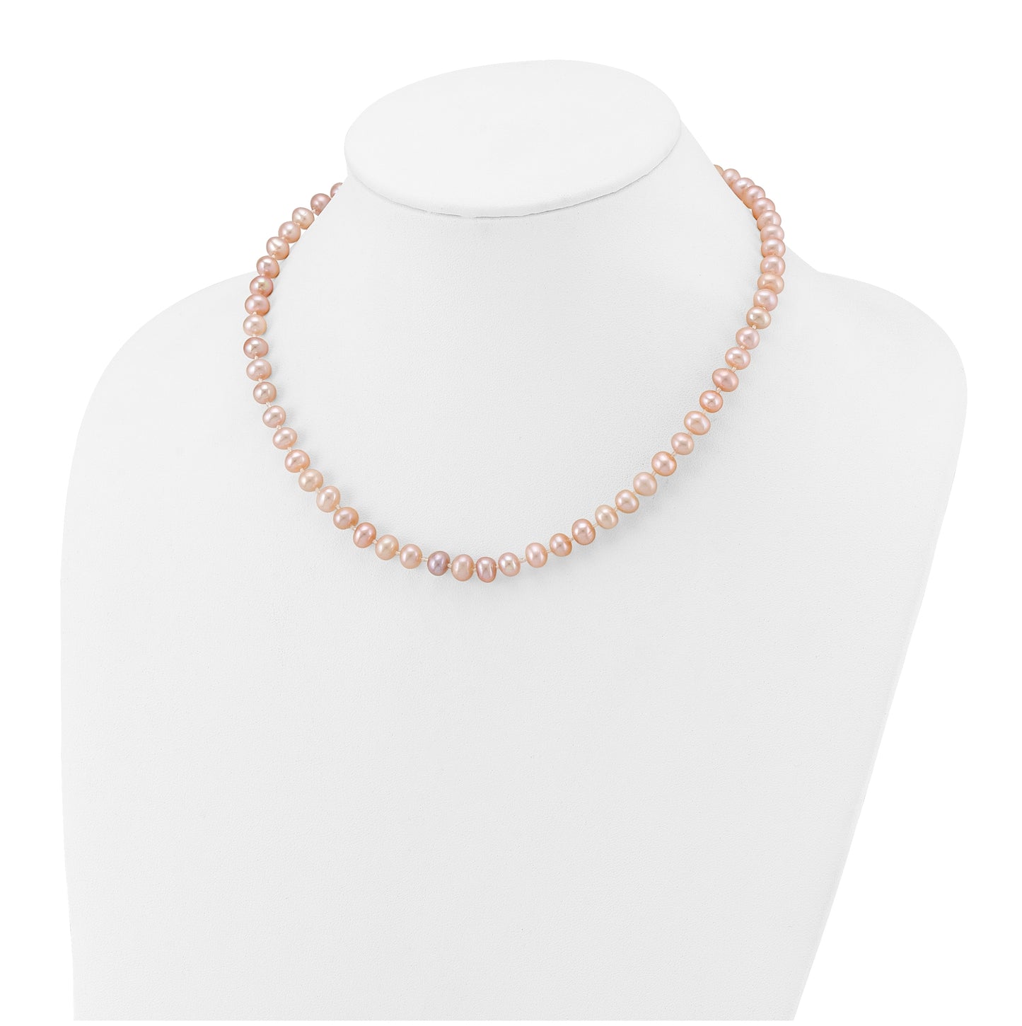 1/20 14K Gold Filled NearRound Freshwater Cultured Pearl Necklace