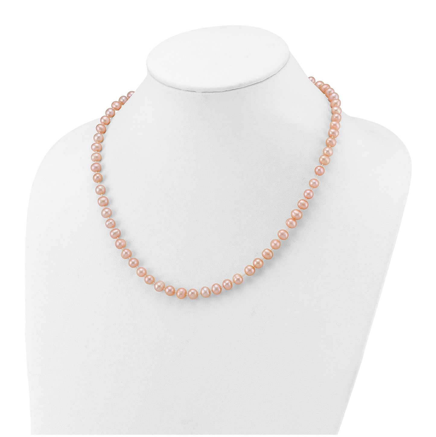 1/20 14K Gold Filled NearRound Freshwater Cultured Pearl Necklace