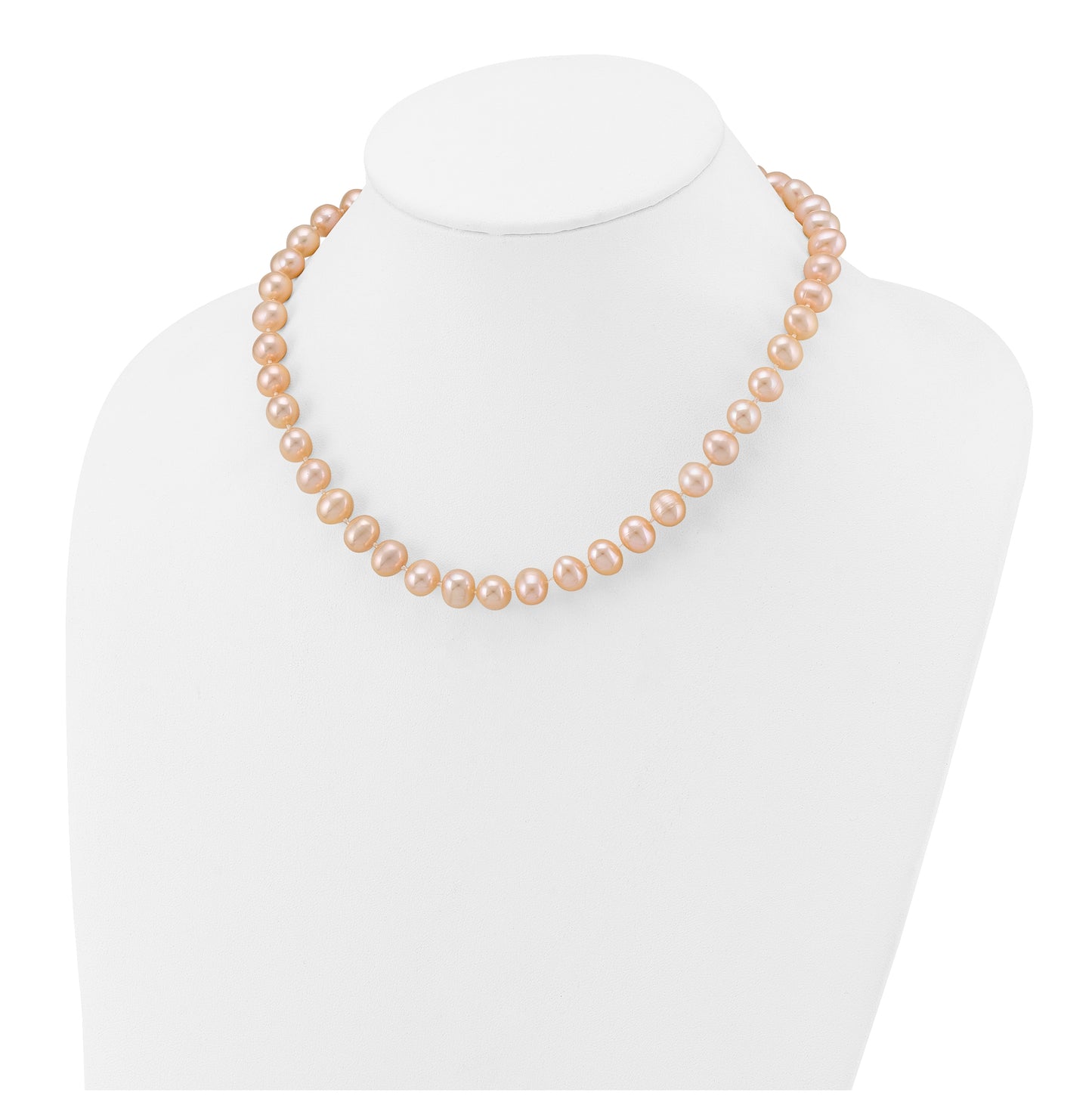 1/20 14K Gold Filled NearRound Freshwater Cultured Pearl Necklace