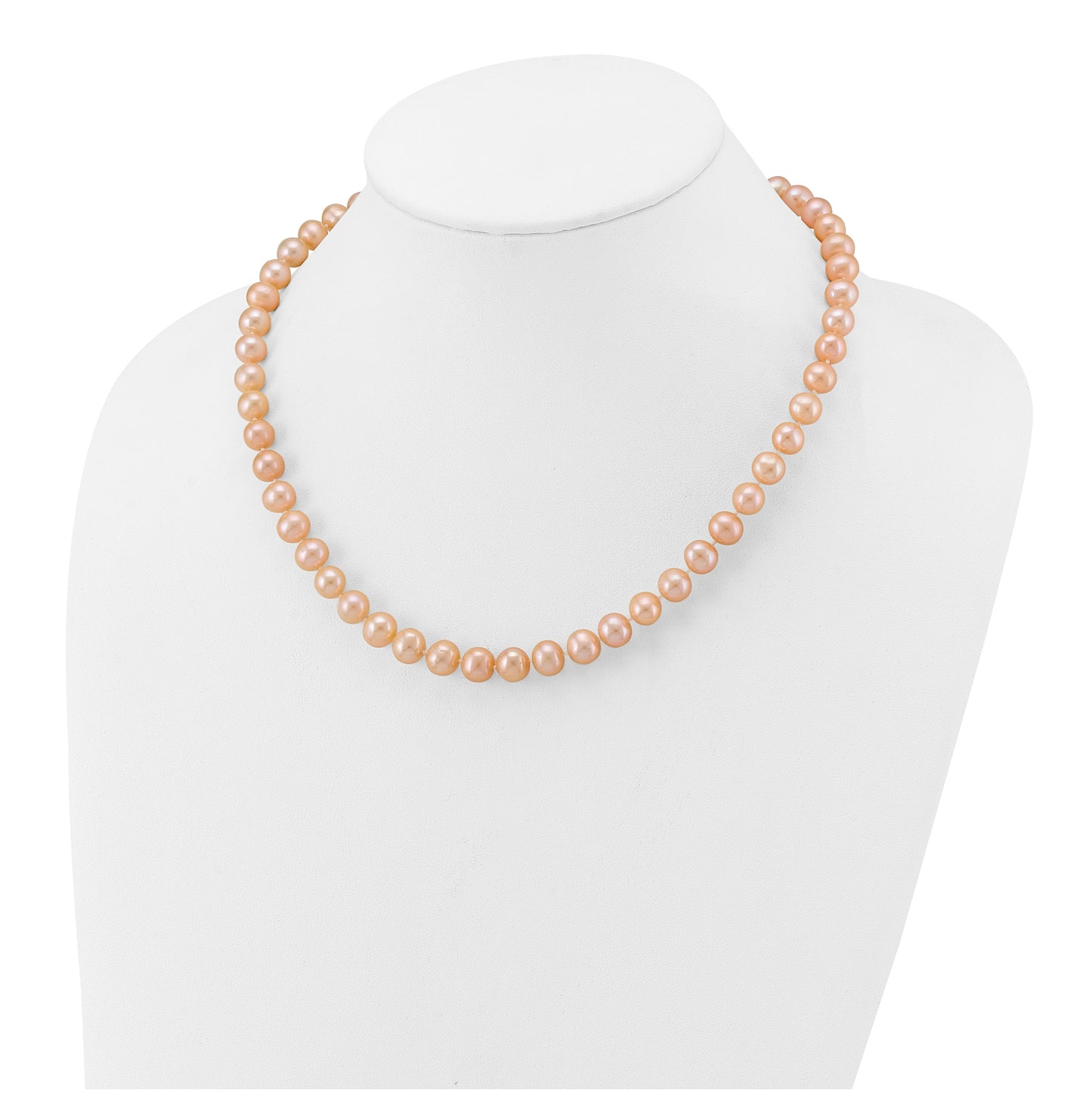 1/20 14K Gold Filled NearRound Freshwater Cultured Pearl Necklace