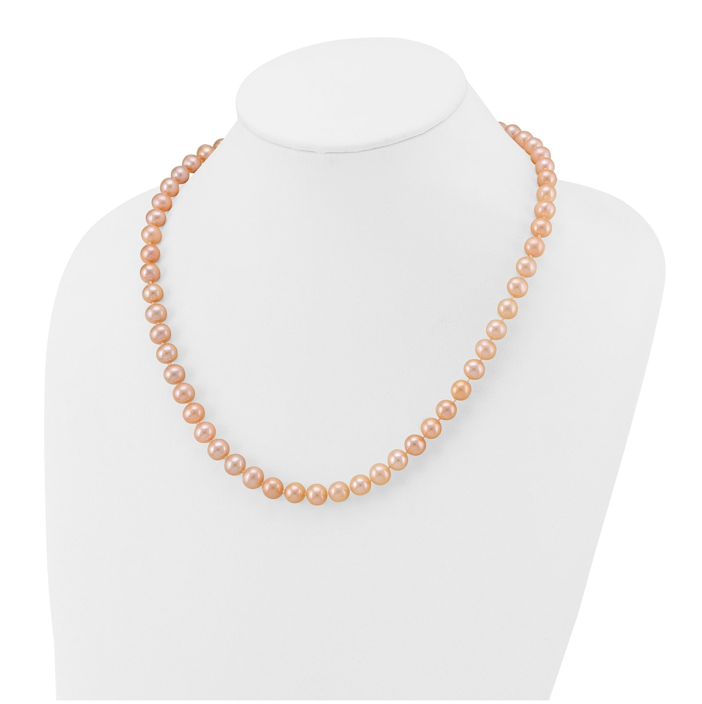 1/20 14K Gold Filled NearRound Freshwater Cultured Pearl Necklace