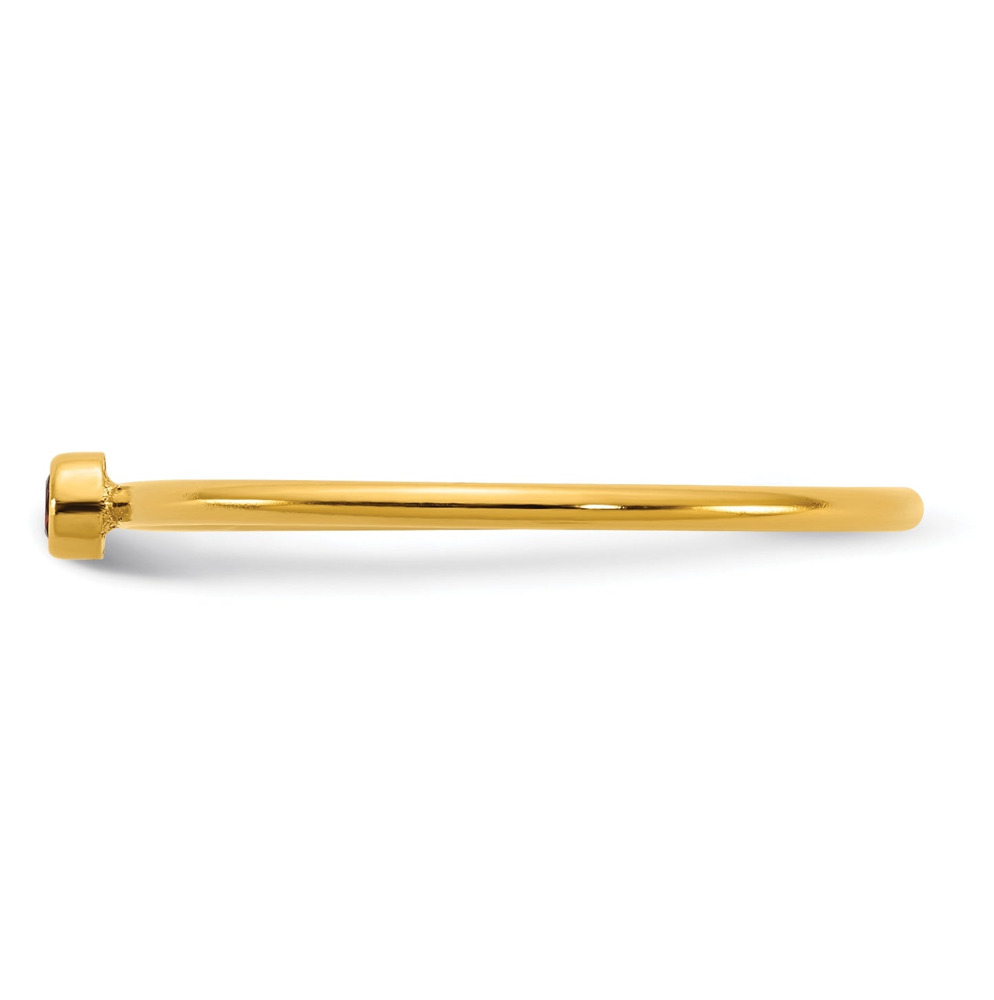 1/20 14K Gold Filled Bezel 1.0mm Stacking Ring
