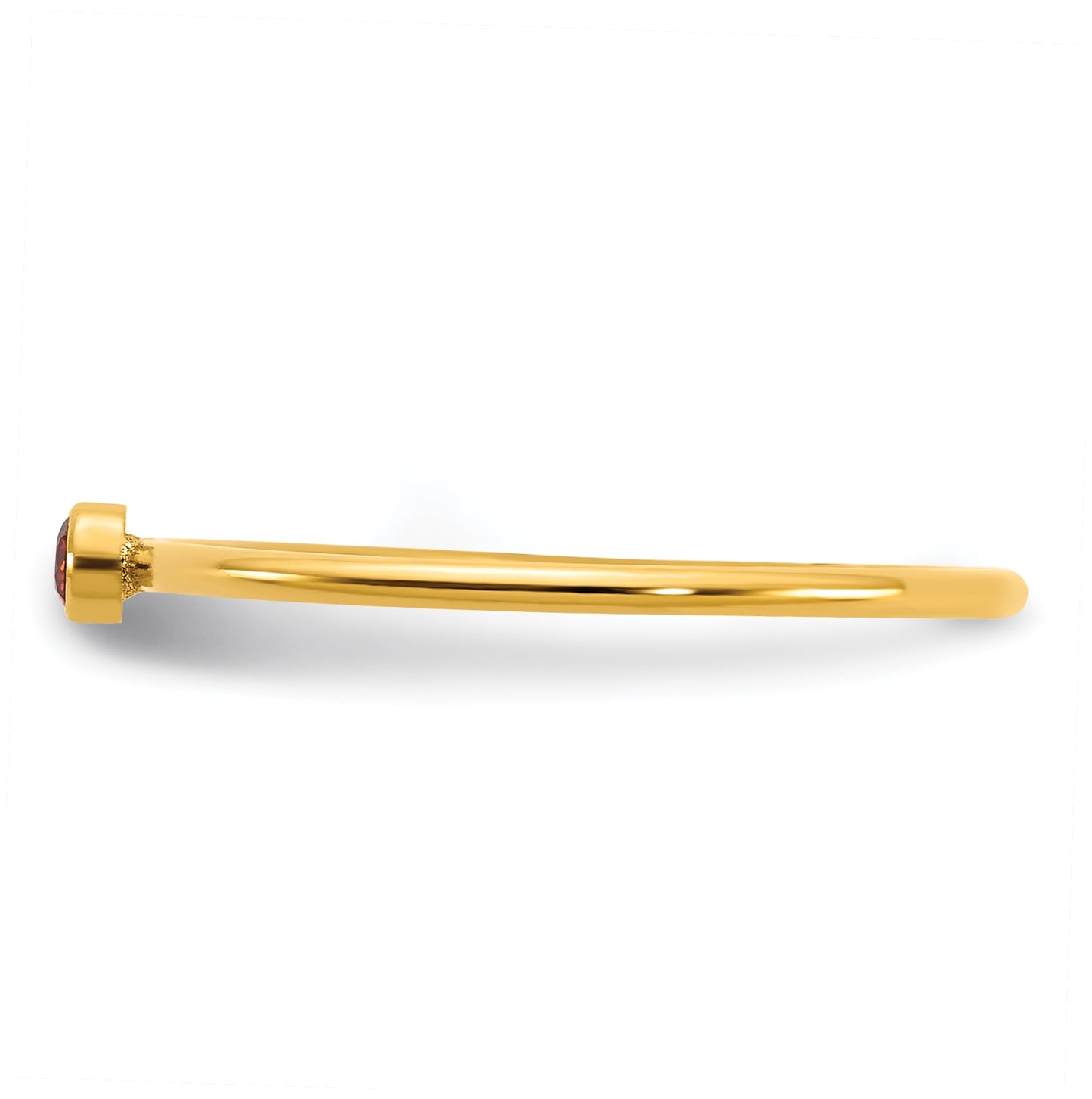 1/20 14K Gold Filled Bezel 1.0mm Stacking Ring