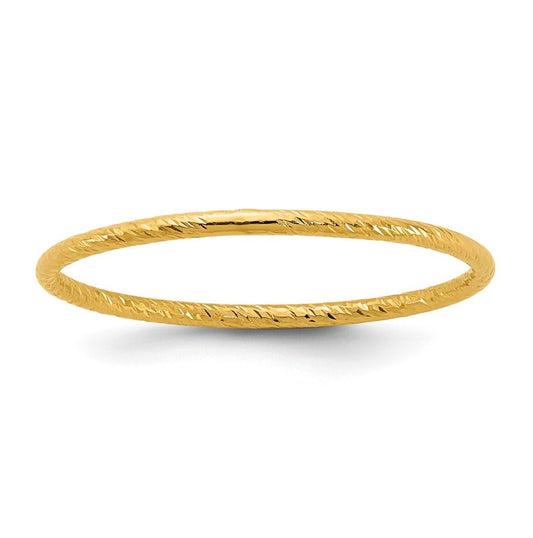 1/20 14K Gold Filled Sparkle 1.0mm Stacking Ring