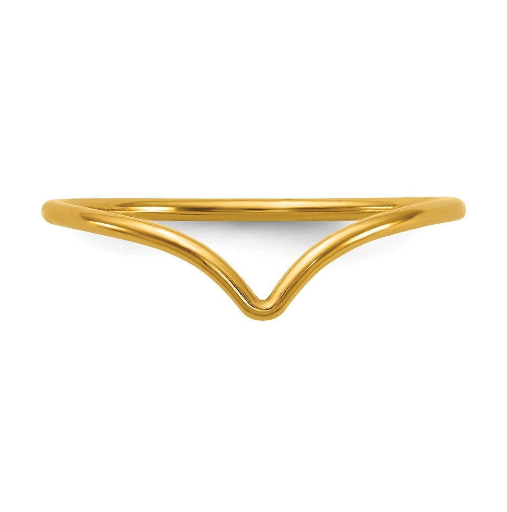 1/20 14K Gold Filled Chevron 1.0mm Ring