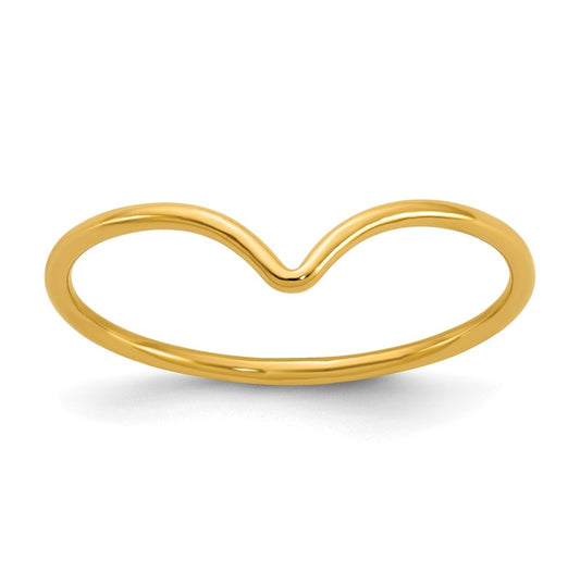 1/20 14K Gold Filled Chevron 1.0mm Ring