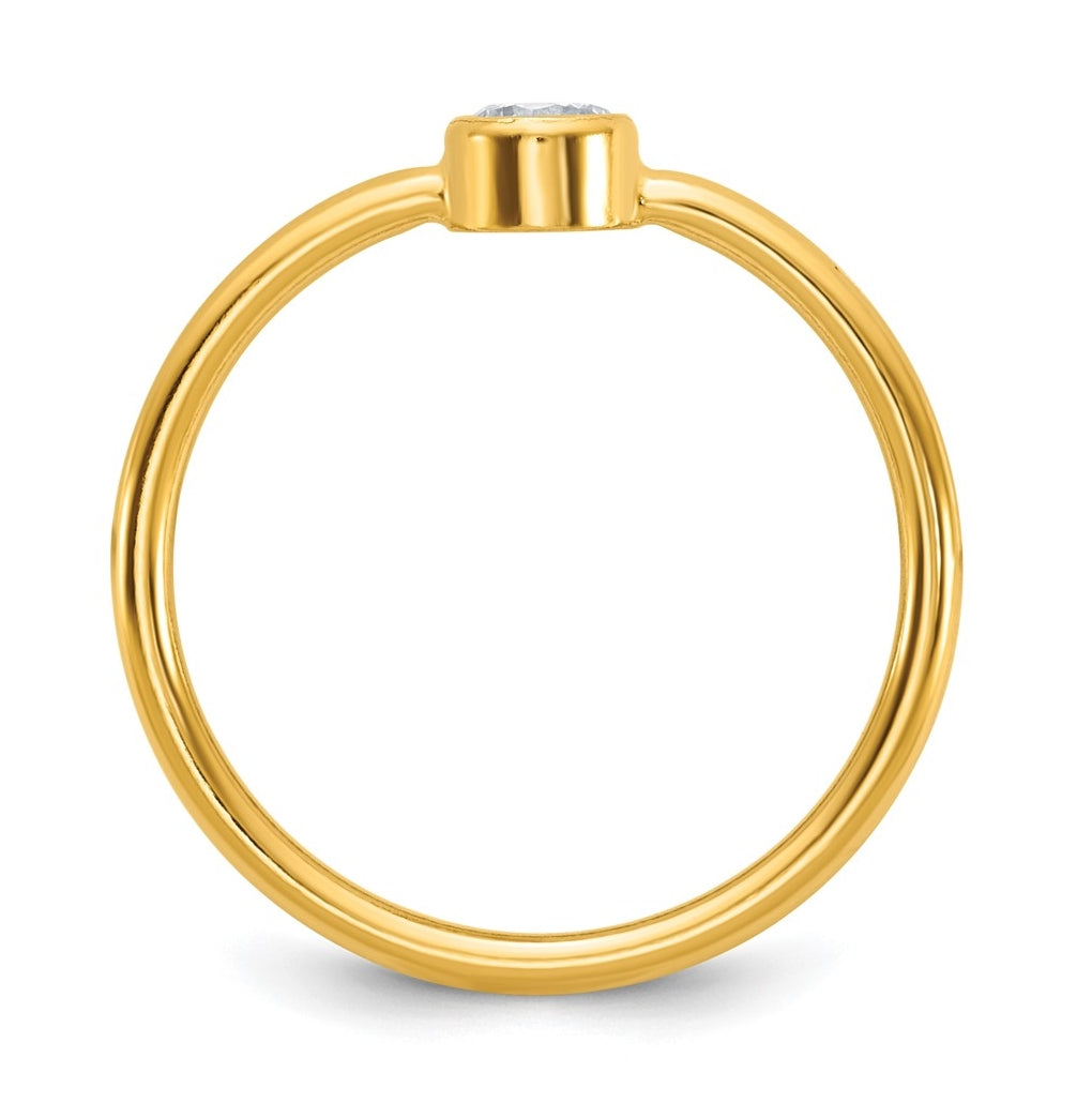1/20 14K Gold Filled CZ 1.50mm Ring