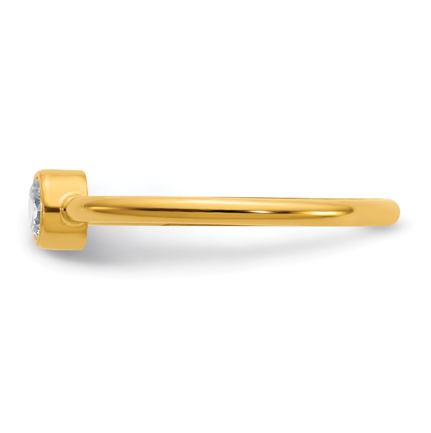1/20 14K Gold Filled CZ 1.50mm Ring