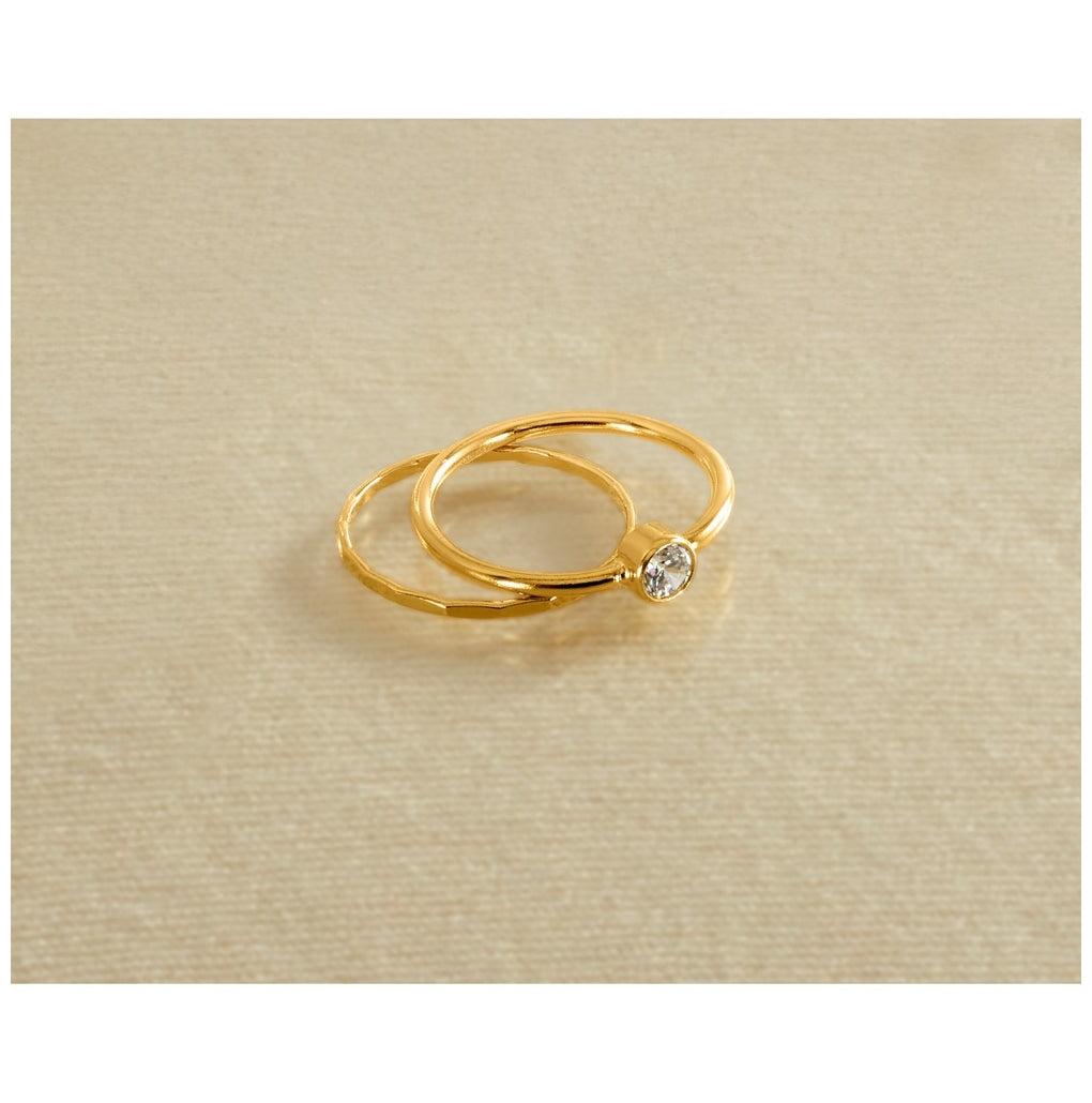 1/20 14K Gold Filled CZ 1.50mm Ring