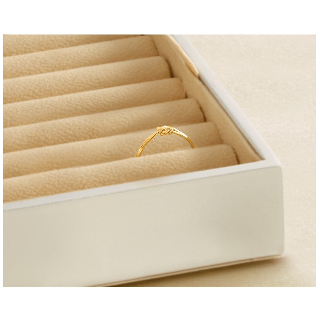 1/20 14K Gold Filled Double Love Knot 2.0mm Ring