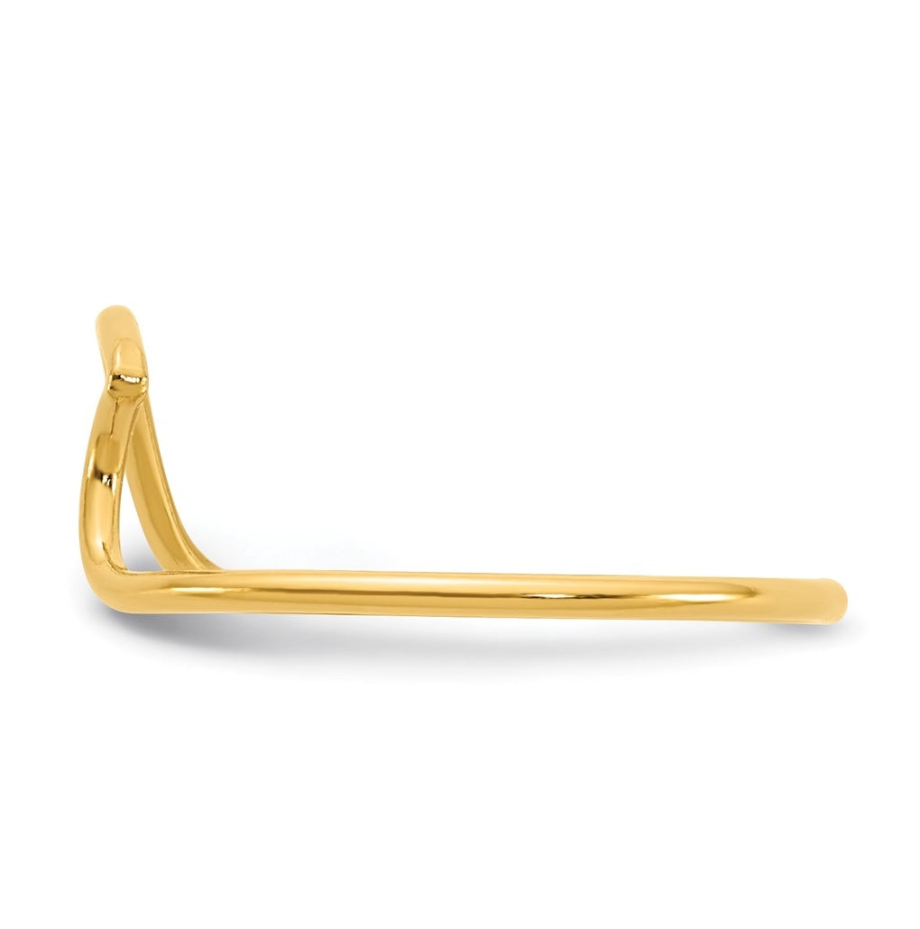 1/20 14K Gold Filled Wave 1.0mm Ring