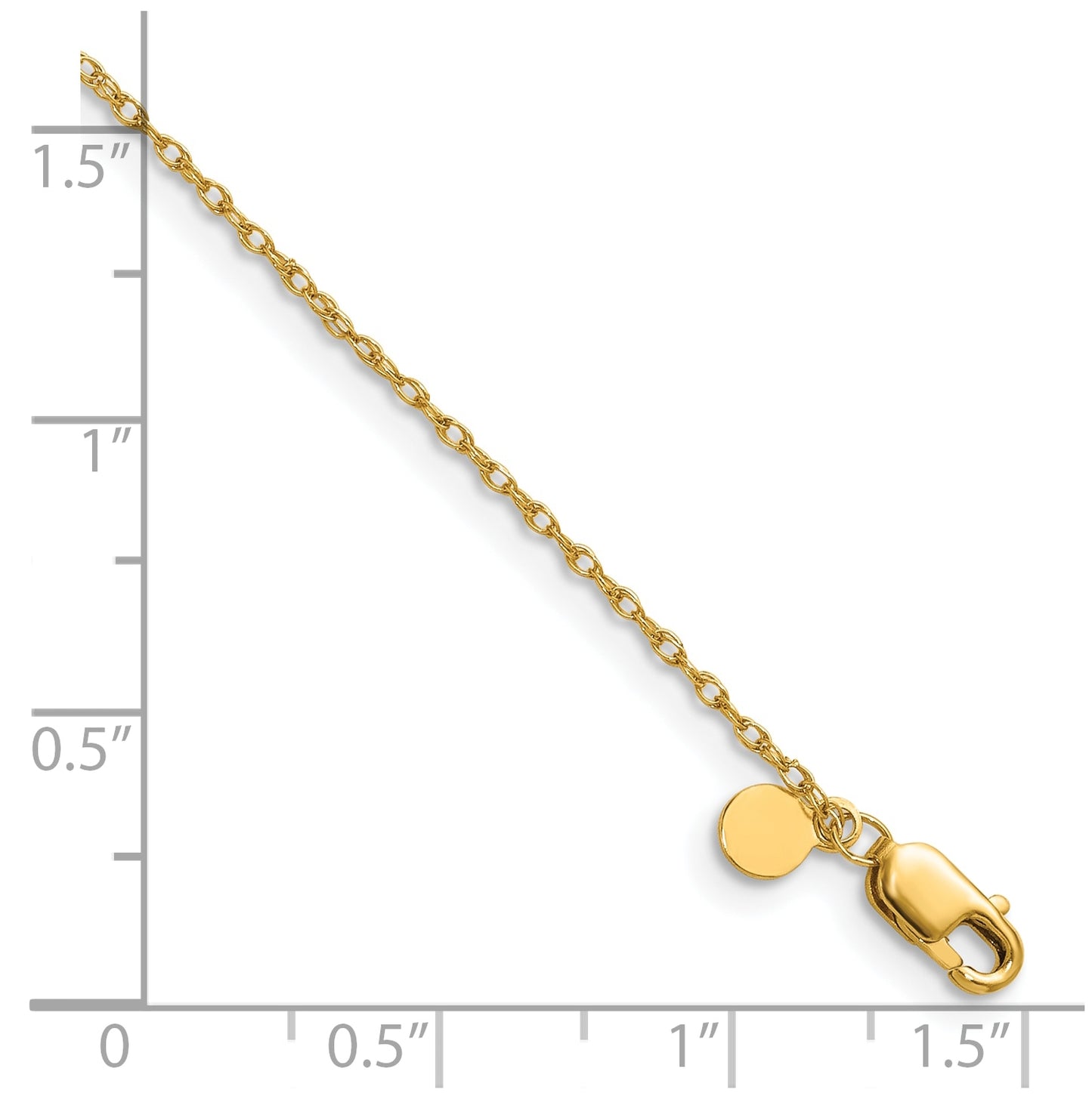 1/20 14K Gold Filled Ropa with Lobster Clasp Chain