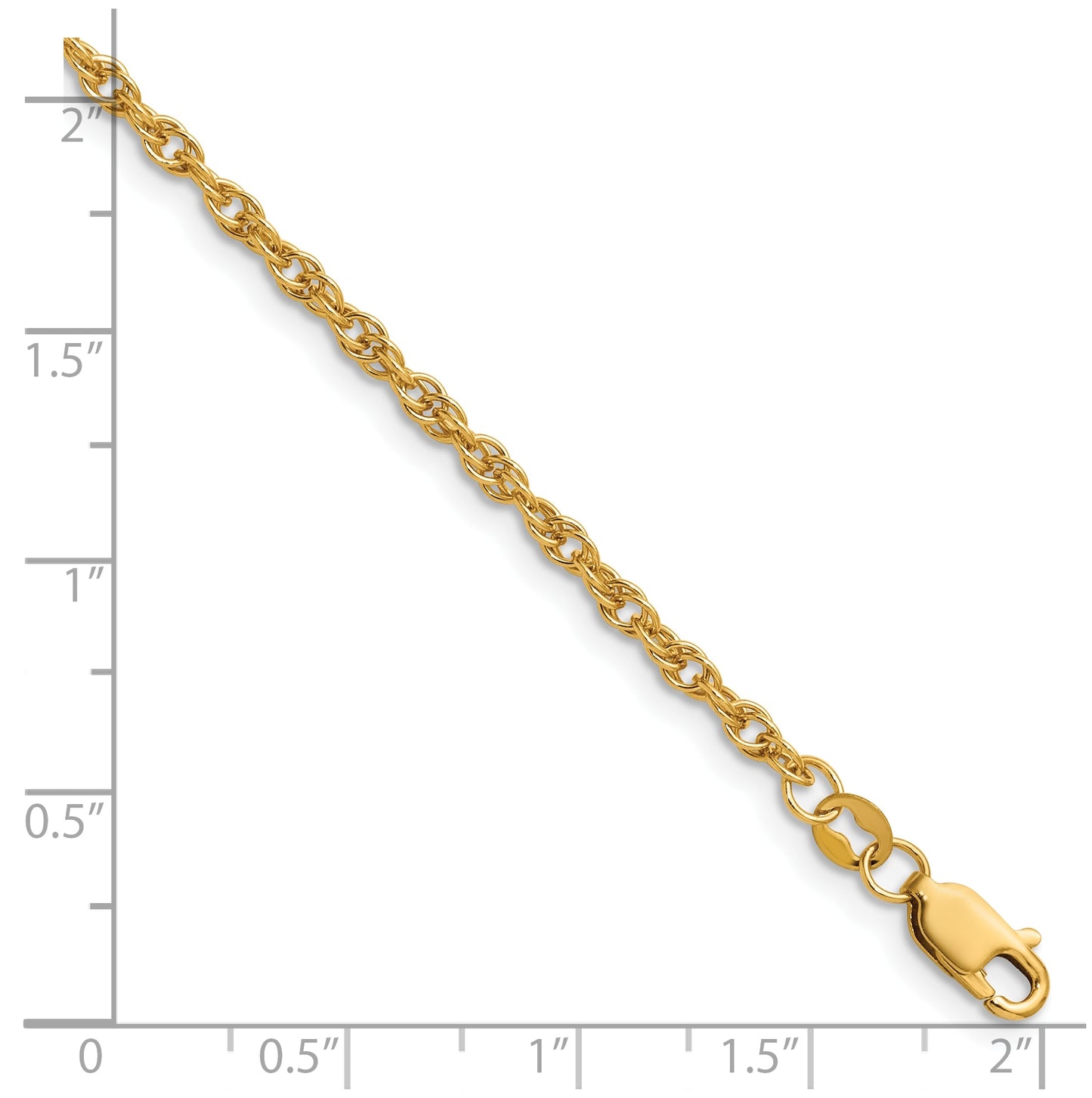 1/20 14K Gold Filled Ropa with Lobster Clasp Chain