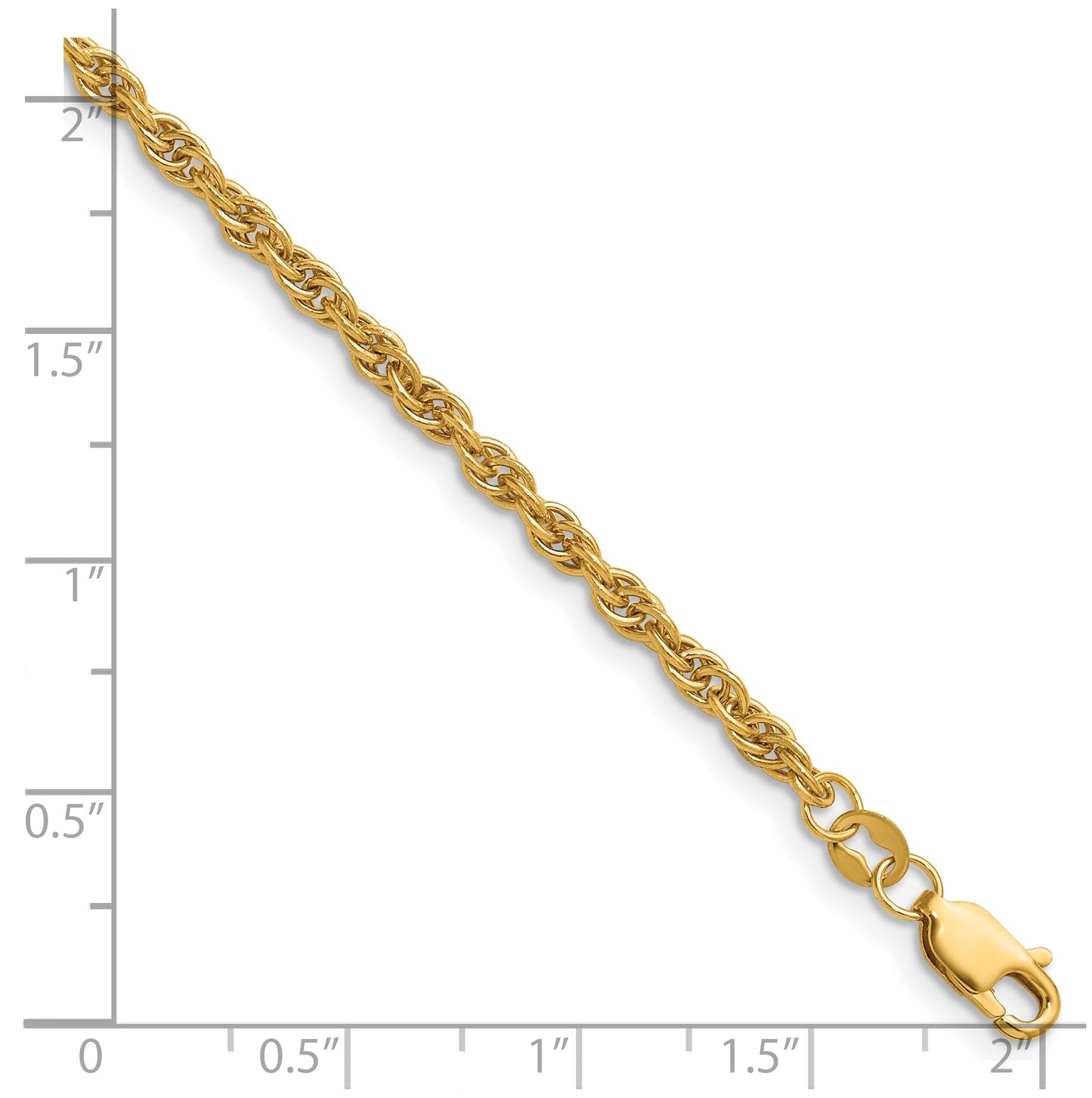 1/20 14K Gold Filled Ropa with Lobster Clasp Chain