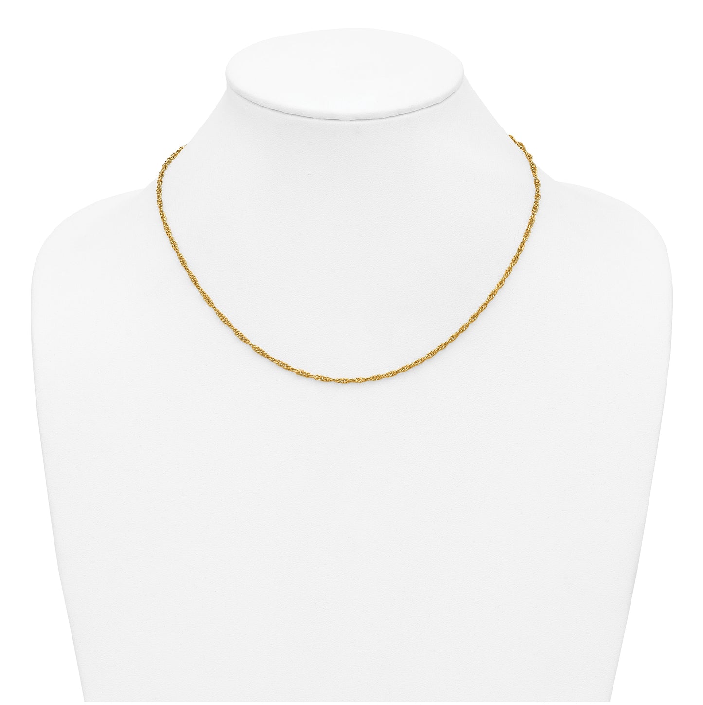 1/20 14K Gold Filled Singapore with Lobster Clasp Chain