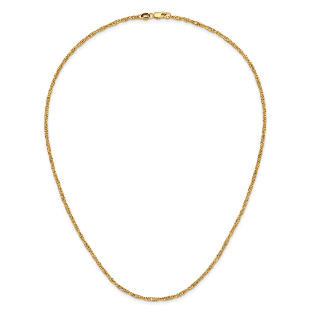 1/20 14K Gold Filled Singapore with Lobster Clasp Chain