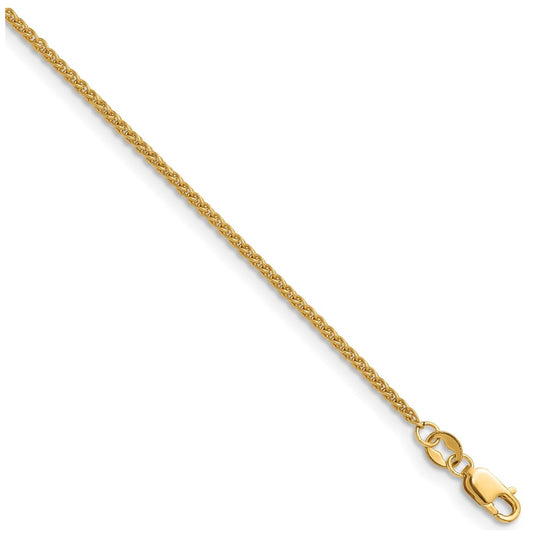 1/20 14K Gold Filled Spiga with Lobster Clasp Chain