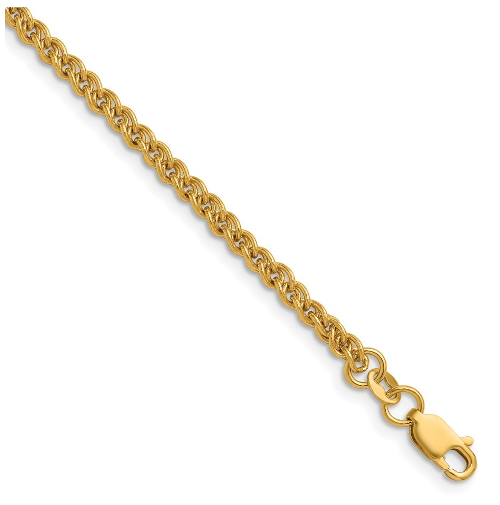 1/20 14K Gold Filled Wheat with Lobster Clasp Chain