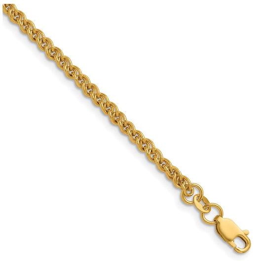 1/20 14K Gold Filled Wheat with Lobster Clasp Chain