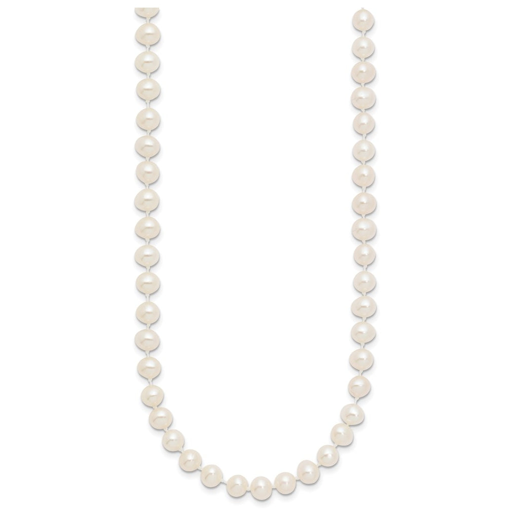 1/20 14K Gold Filled NearRound Freshwater Cultured Pearl Necklace
