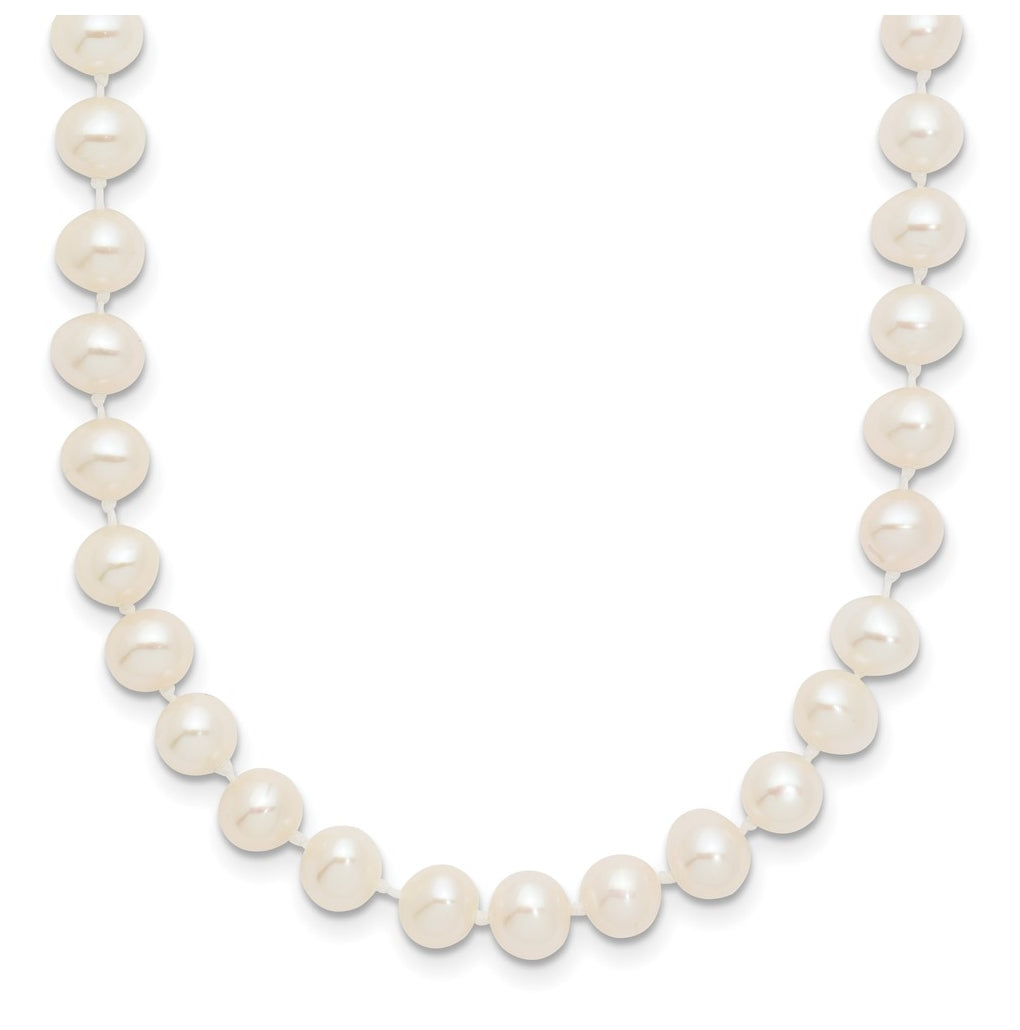 1/20 14K Gold Filled NearRound Freshwater Cultured Pearl Necklace