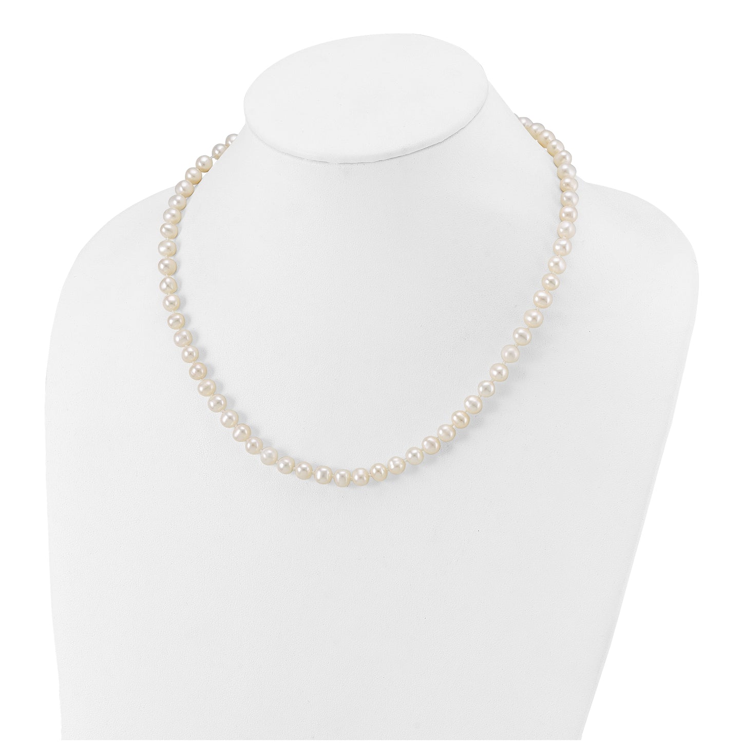 1/20 14K Gold Filled NearRound Freshwater Cultured Pearl Necklace