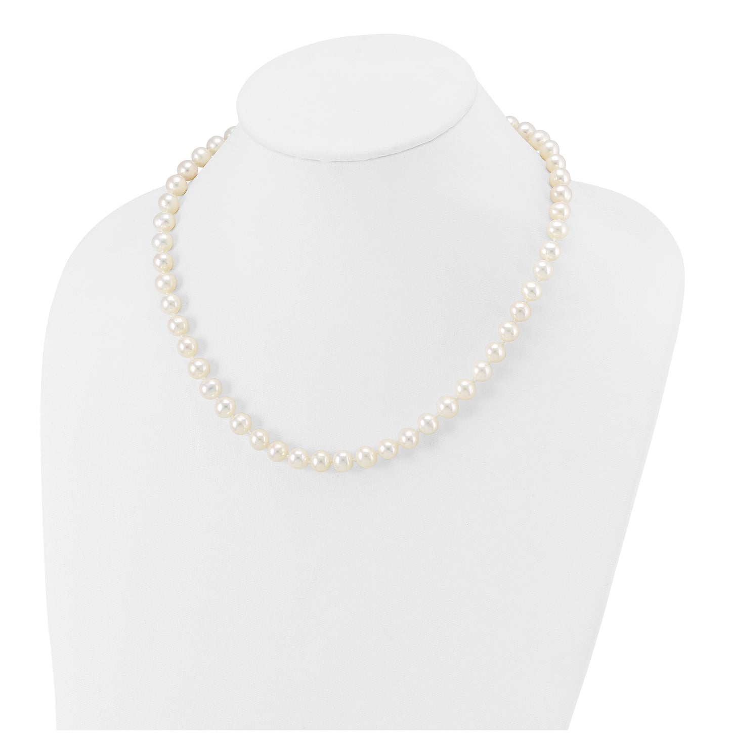 1/20 14K Gold Filled NearRound Freshwater Cultured Pearl Necklace