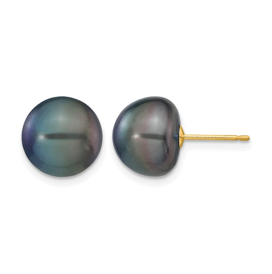 1/20 14K Gold Filled FWC Pearl Stud Post Earrings