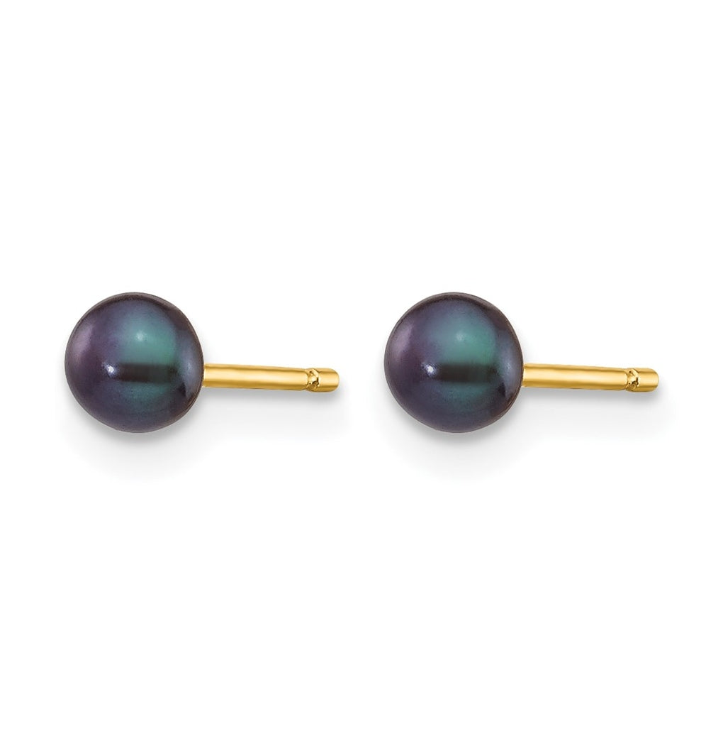 1/20 14K Gold Filled FWC Pearl Stud Post Earrings