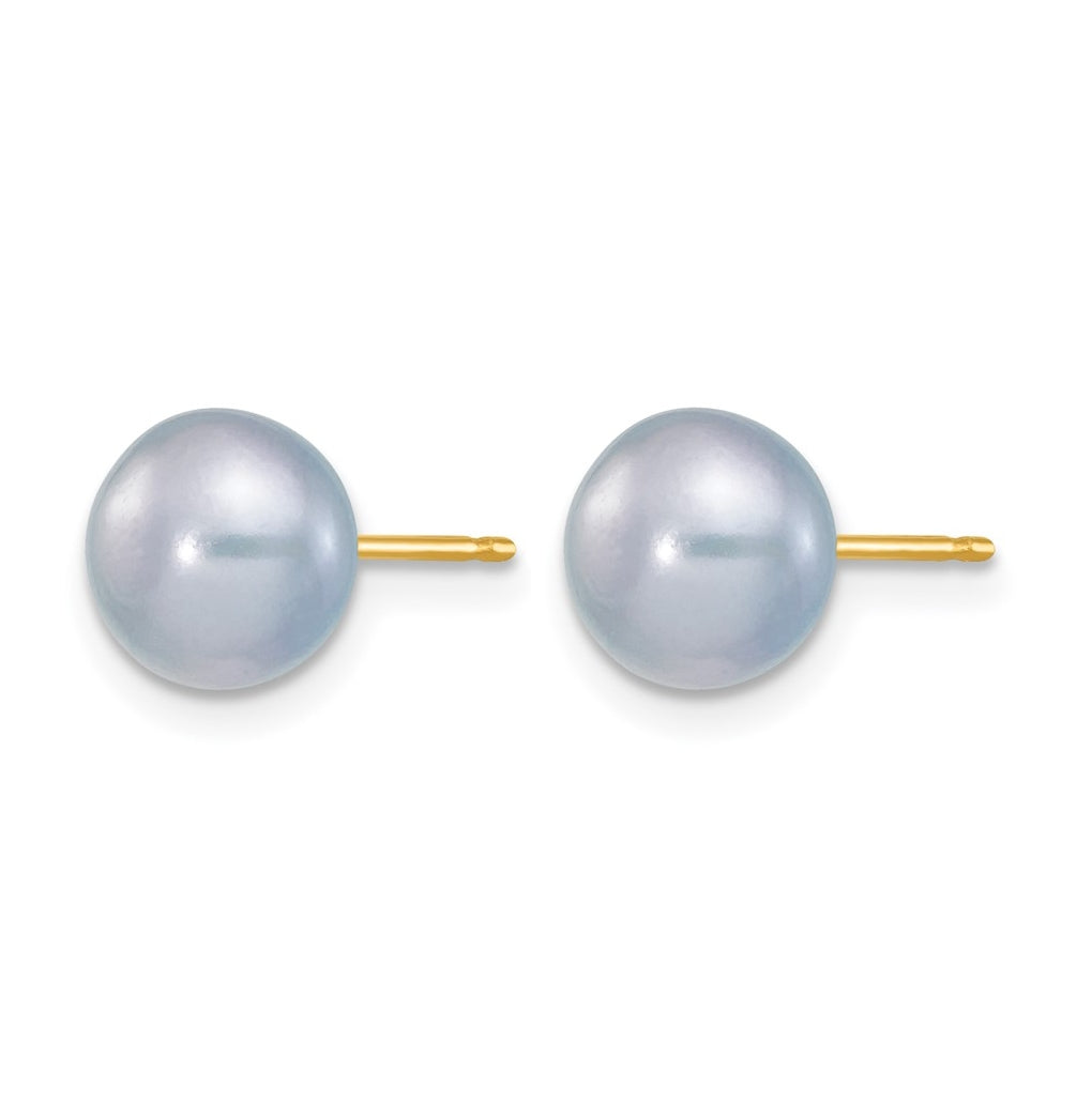 1/20 14K Gold Filled FWC Pearl Stud Post Earrings