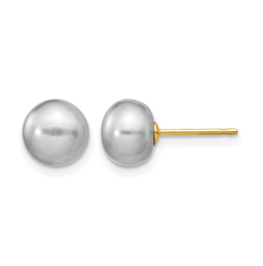 1/20 14K Gold Filled FWC Pearl Stud Post Earrings