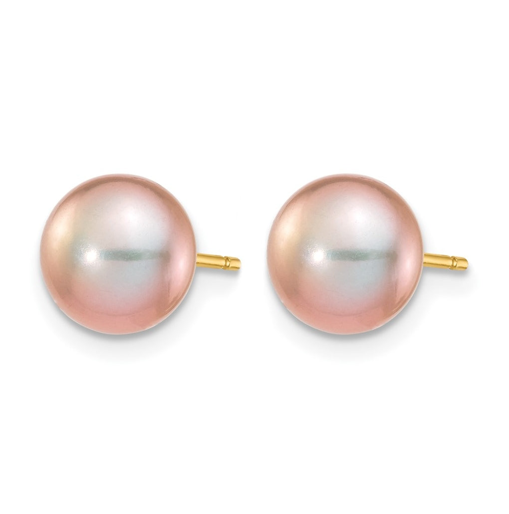 1/20 14K Gold Filled FWC Pearl Stud Post Earrings