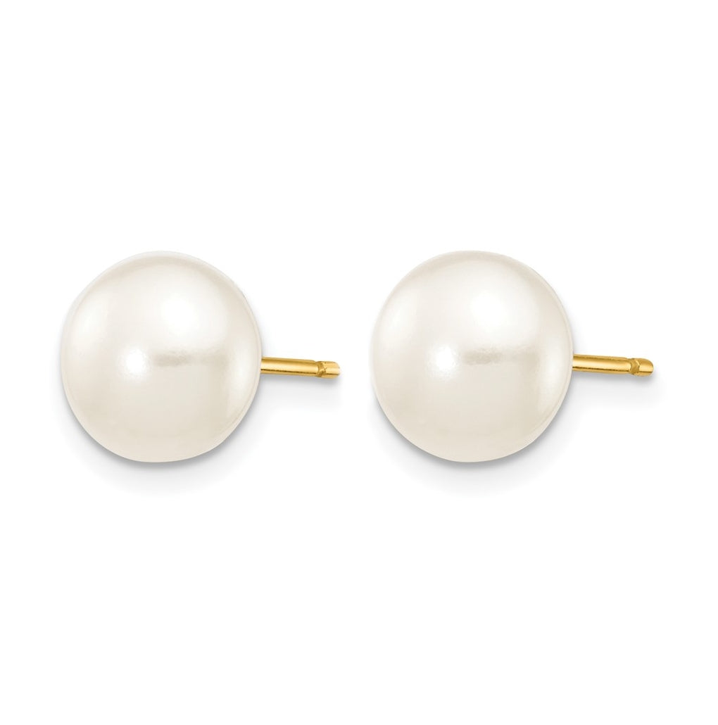 1/20 14K Gold Filled FWC Pearl Stud Post Earrings
