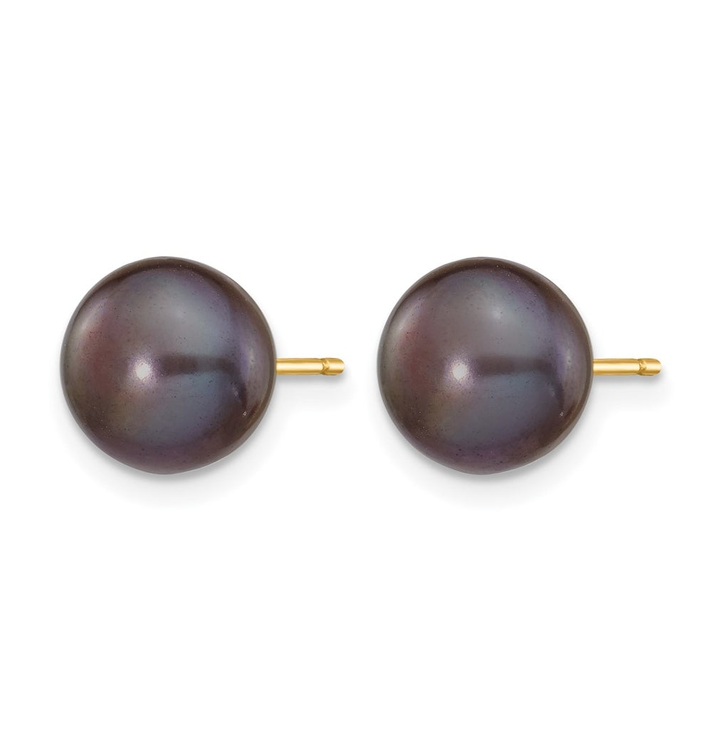 1/20 14K Gold Filled FWC Pearl Stud Post Earrings