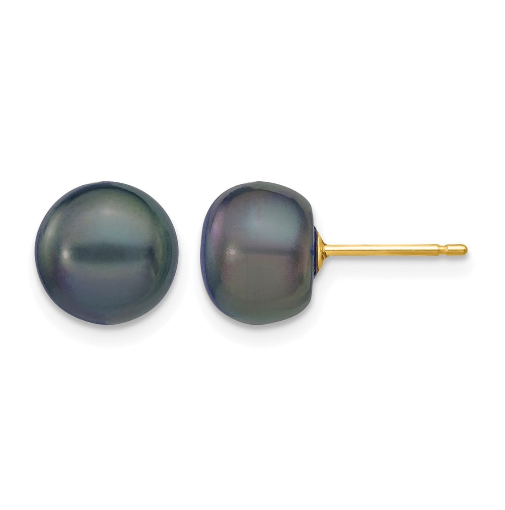 1/20 14K Gold Filled FWC Pearl Stud Post Earrings
