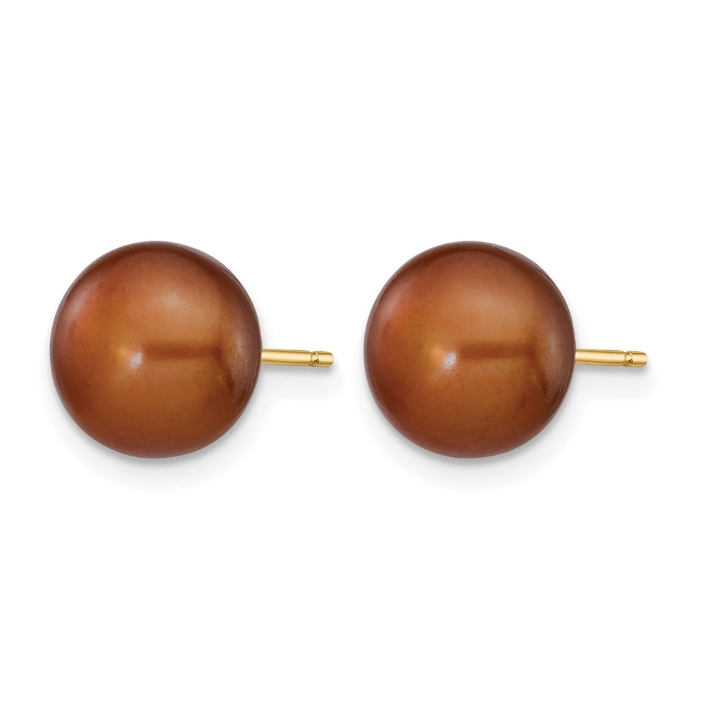 1/20 14K Gold Filled FWC Pearl Stud Post Earrings