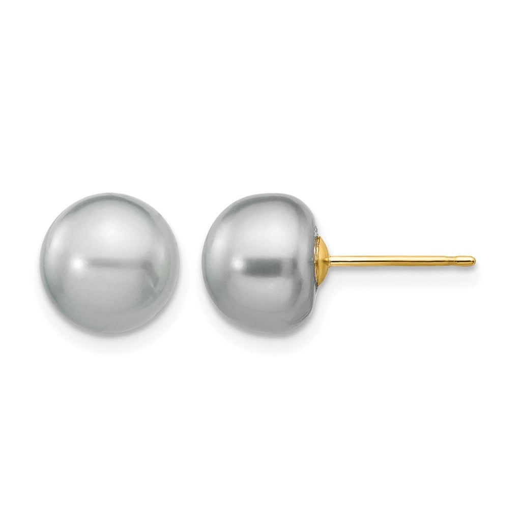 1/20 14K Gold Filled FWC Pearl Stud Post Earrings