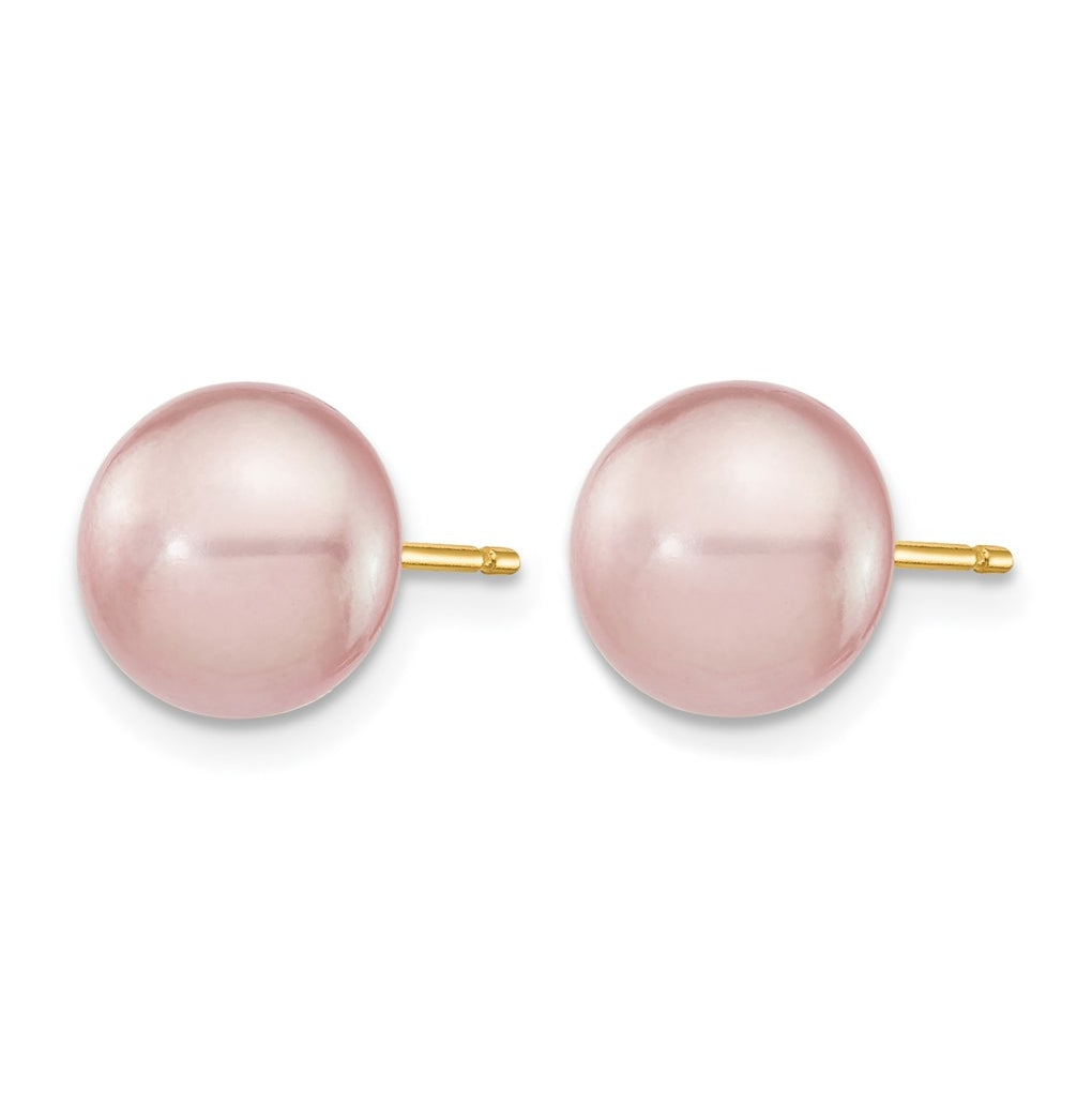 1/20 14K Gold Filled FWC Pearl Stud Post Earrings