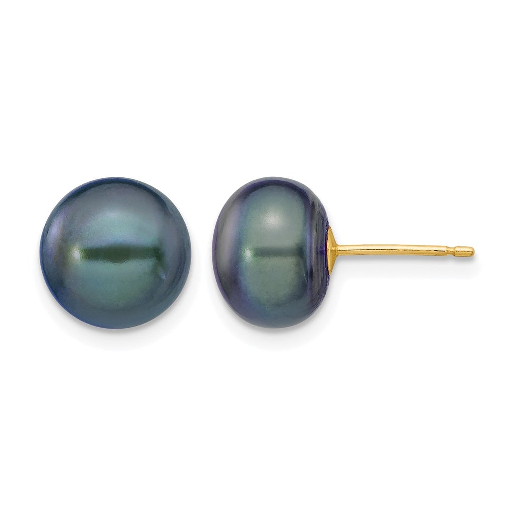 1/20 14K Gold Filled FWC Pearl Stud Post Earrings