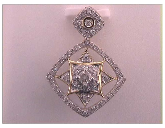 10kt Yellow Gold 1/2ct. Diamond Fashion Pendant